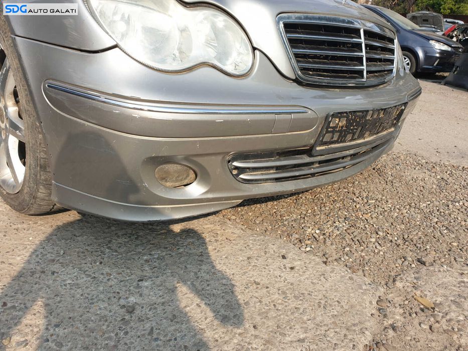 Bara Spoiler Fata cu Defecte Mercedes Clasa C Class W203 FL Facelift 2001 - 2007 Culoare 723 C723 [X4182]