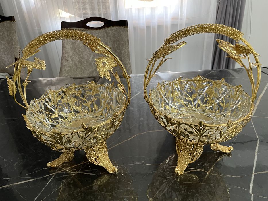 Ваза фруктовница 2 шт
