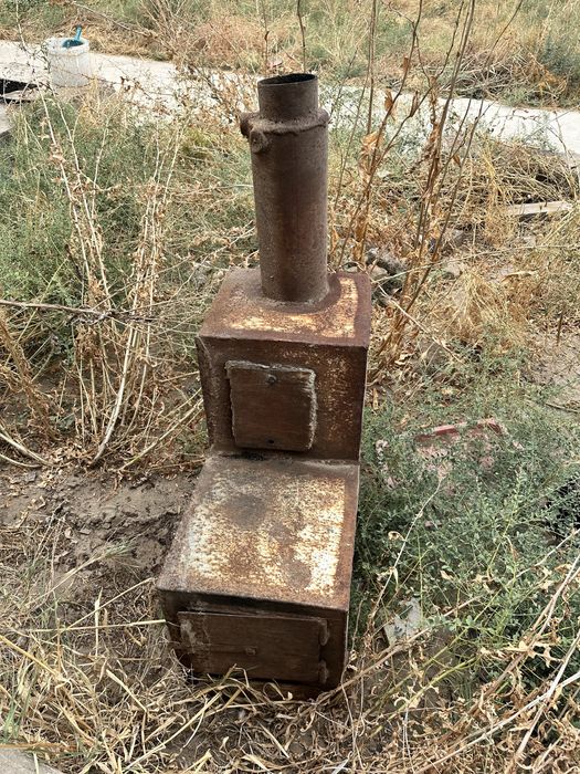 Печь буржайка.