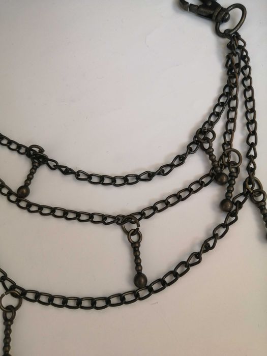 Curea lant din metal pentru blugi si genti