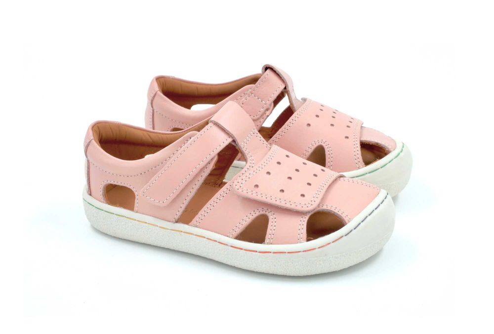 Детски боси сандали от естествена кожа Sanderling NEW