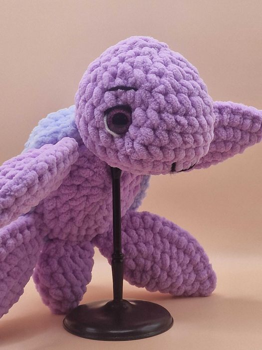 Țestoasă Handmade Croșetată – Culori Deosebite, 24cm