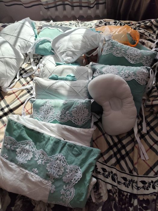 Бортики для детской кровати