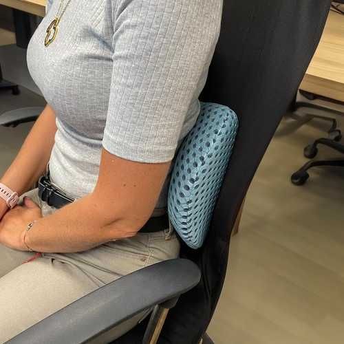 Ортопедична лумбална възглавница за гръб, Malatec, 54 x 34 х10 см