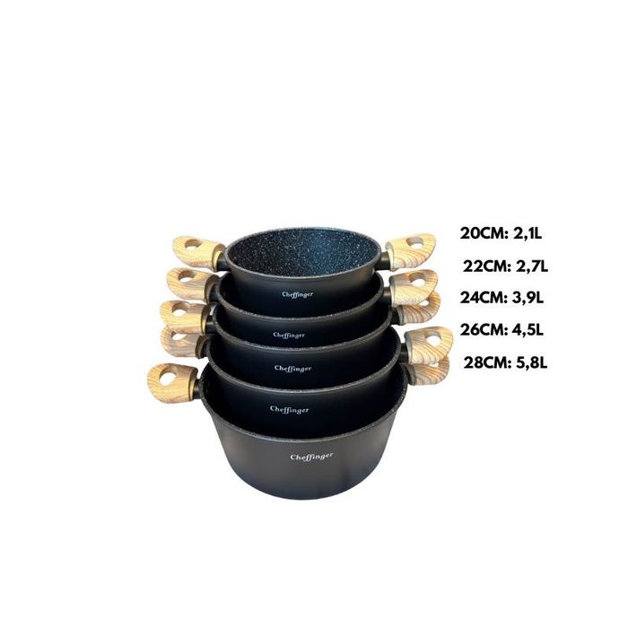 set cratite Cheffinger 10 piese