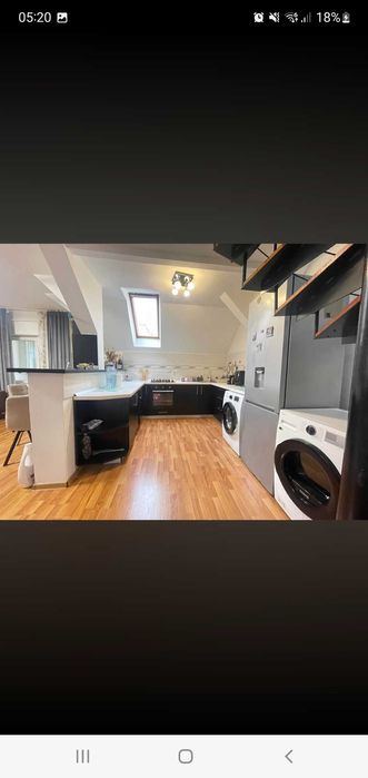 De închiriat Apartament la Mansardăcu Balcon 69 mp complet Mobilat si Utilat, Gata de mutat, Str. SEMAFORULUI