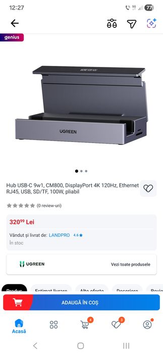 Docking Station UGREEN 9 in 1