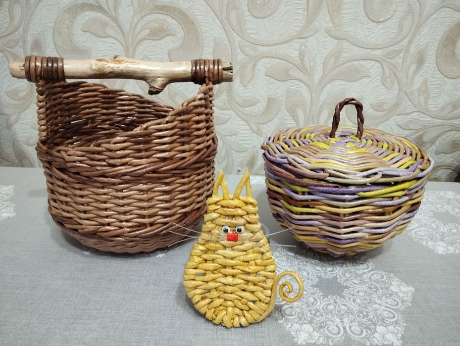 Корзинки ручной работы