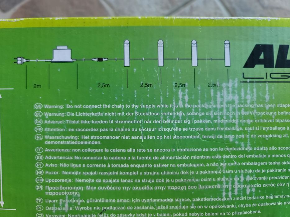 Set lampi exterior Alaska inox – noi