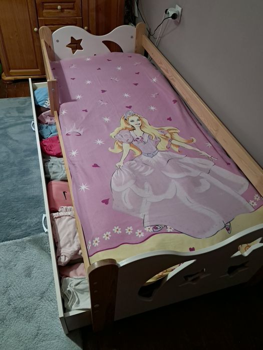 Голямо единично детско легло 180/80см