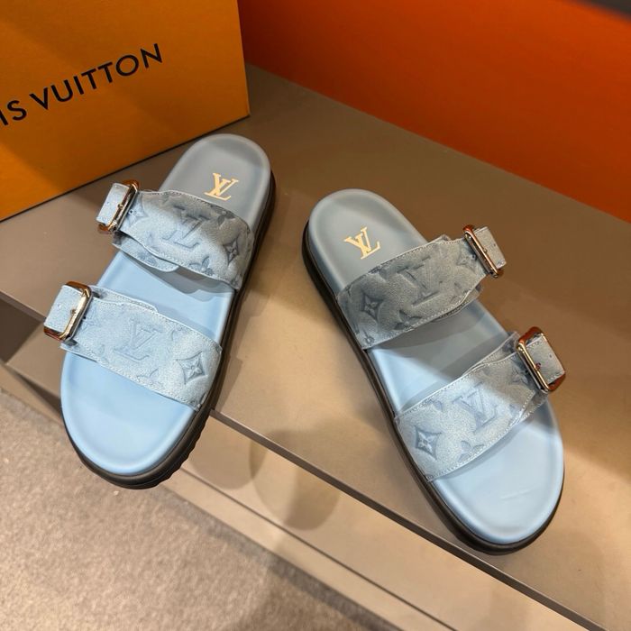 Papuci barbat Louis Vuitton LV Slippers 2026 collection Premium !