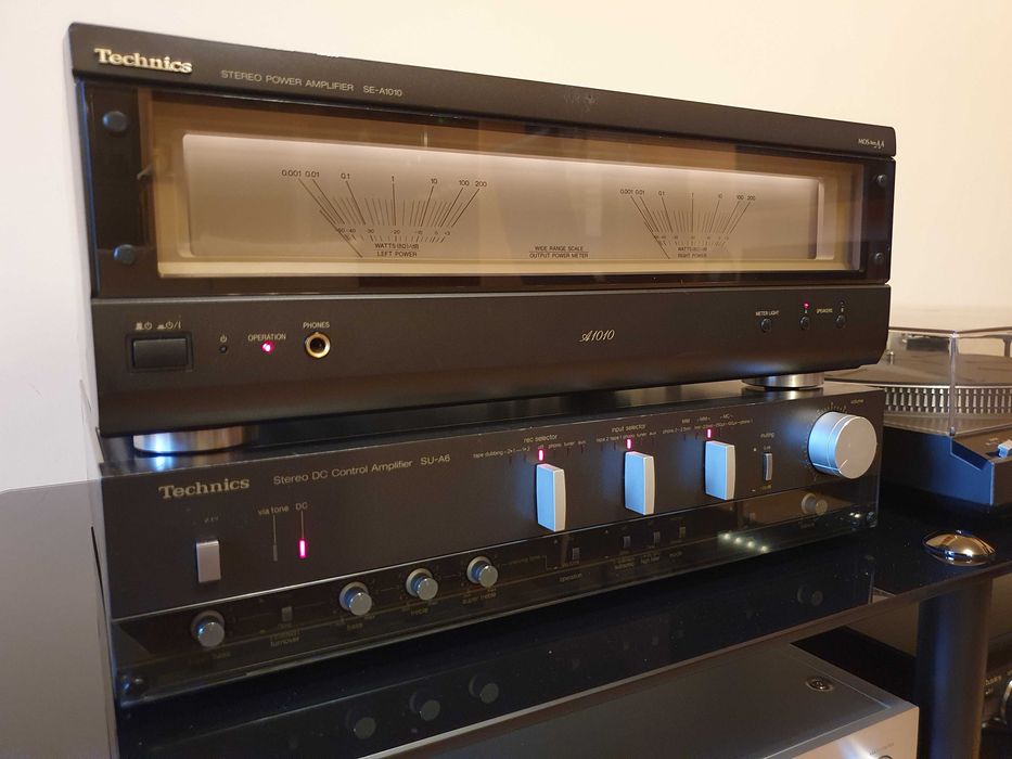 Technics SE-A1010 + preamplificator SU-A6 stare excelenta