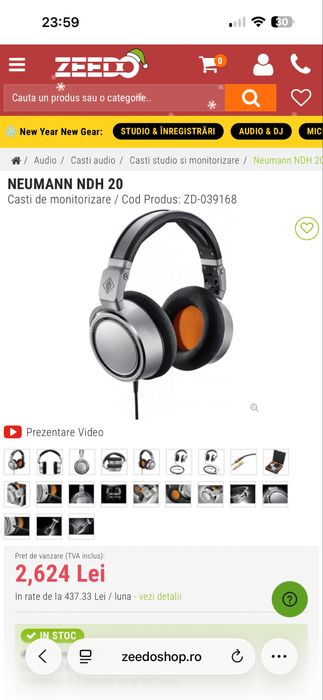 Casti profesionale studio - Neumann NDH 20