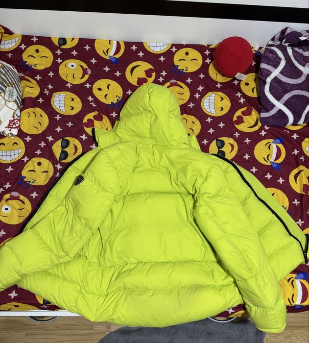 Geaca Rossignol de puf neon galben