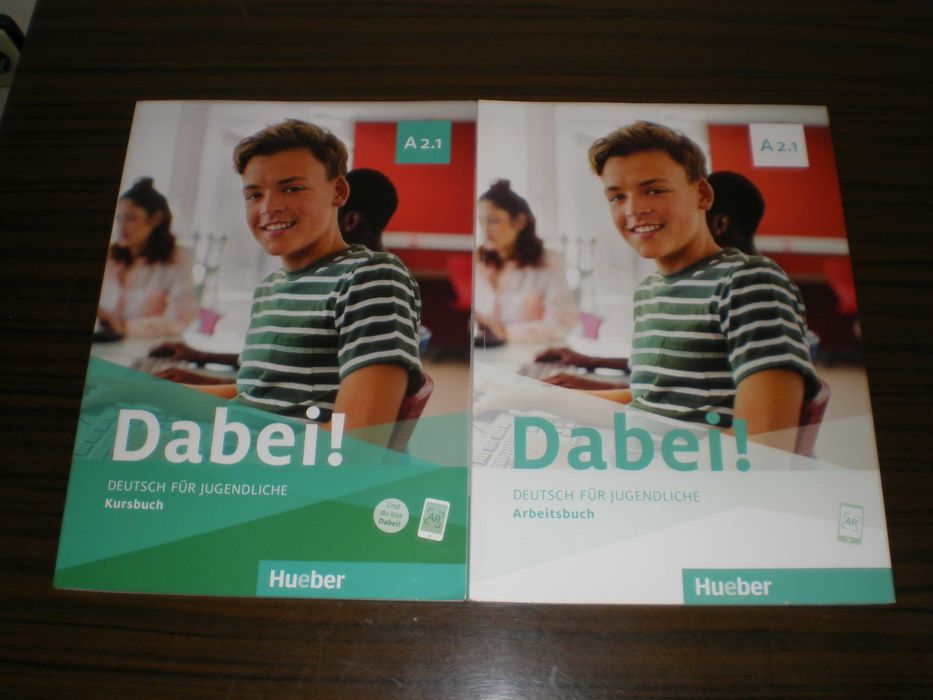 Учебници-немски DABEI на HUEBER Verlag А1.1, А1.2 ,А2.1, А2.2, В1.1.