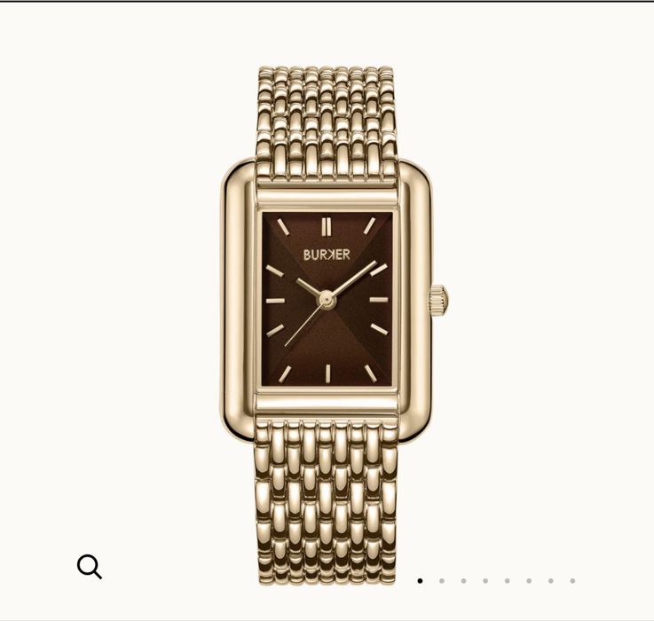 Часы Burker olivia gold brown