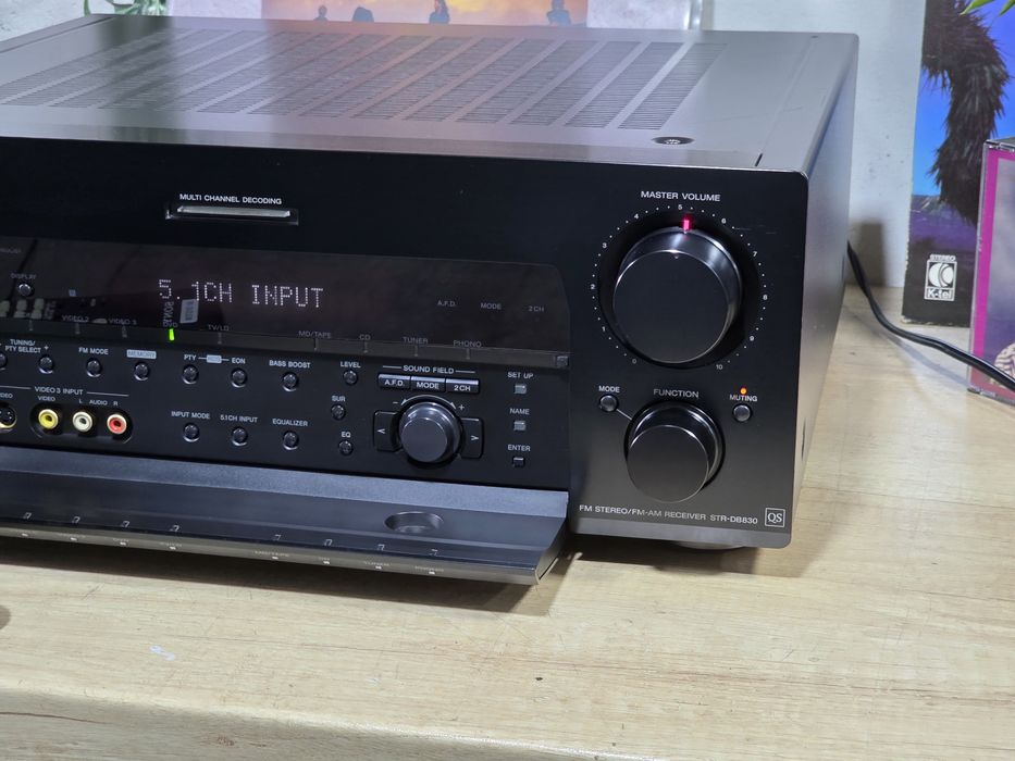 Receiver SONY STR-DB830 QS, multi canal 5.1 surround, 2.0 stereo, hifi
