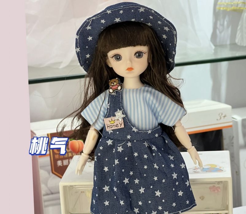 Кукла на подарок,стильная кукла