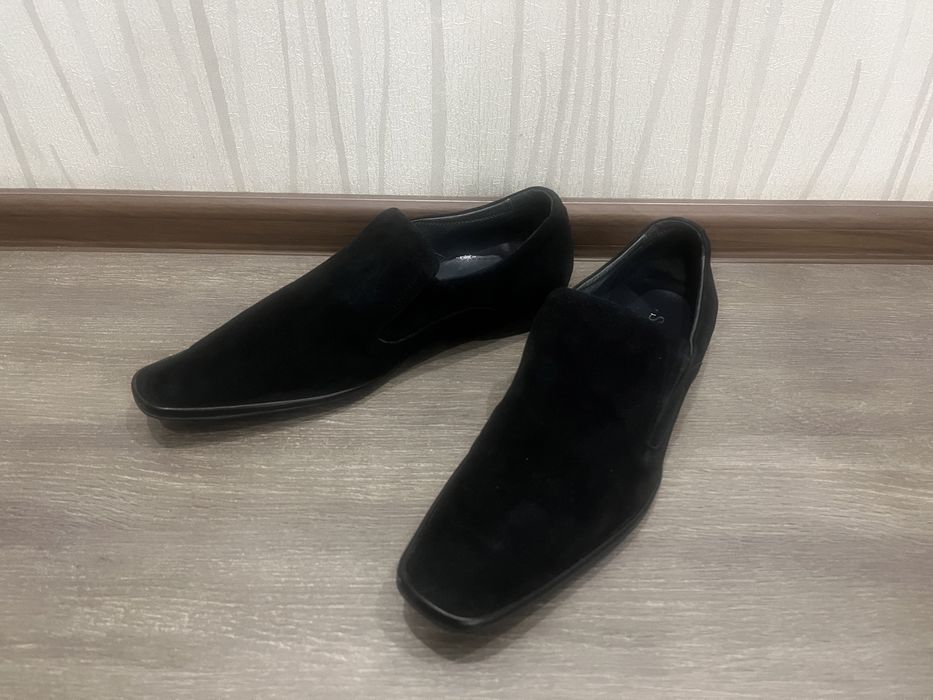 Мужские замшевые туфли