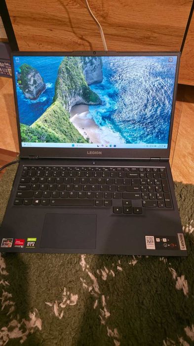 Laptop Gaming Lenovo Legion 5 15ACH6H RTX 3060 130W Ryzen 5 5600H 16GB