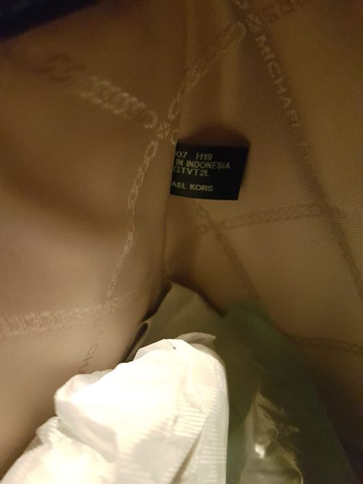 Geanta Michael Kors verde-kaki