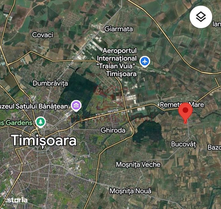 Terenuri intravilane cu utilități – Bucovăț, 65 €/mp + TVA