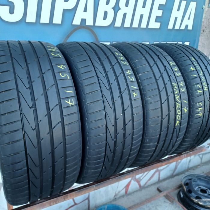 245 45 17 Hankook 4бр летни