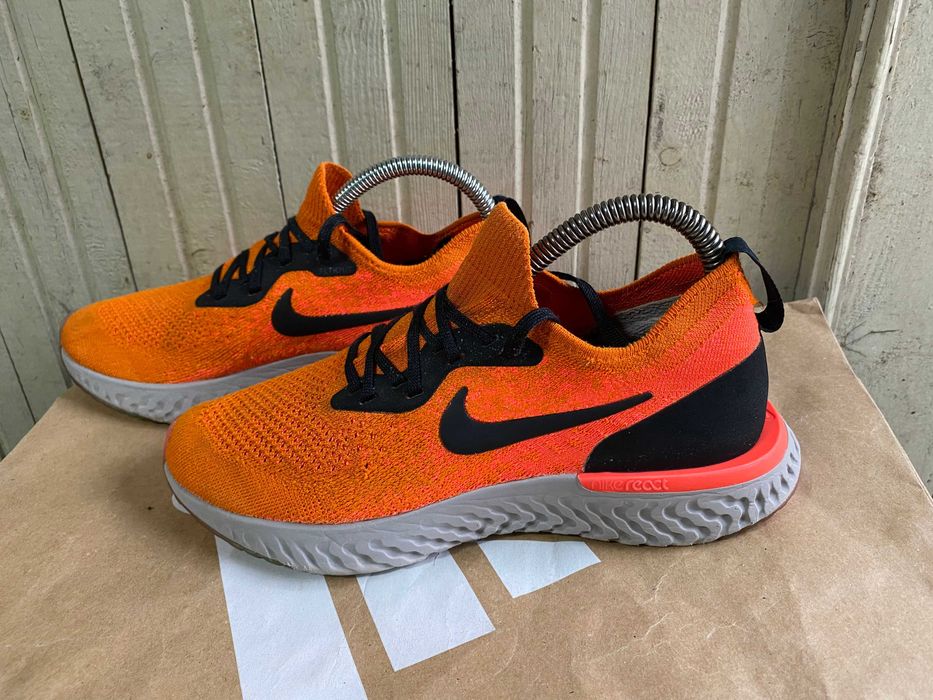 ''Nike Epic React Flyknit Copper Flash''оригинални маратонки 40 номер