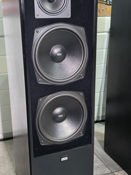 Boxe de podea HECO superior 830, 140-200w, 4-8 ohm , hifi retro