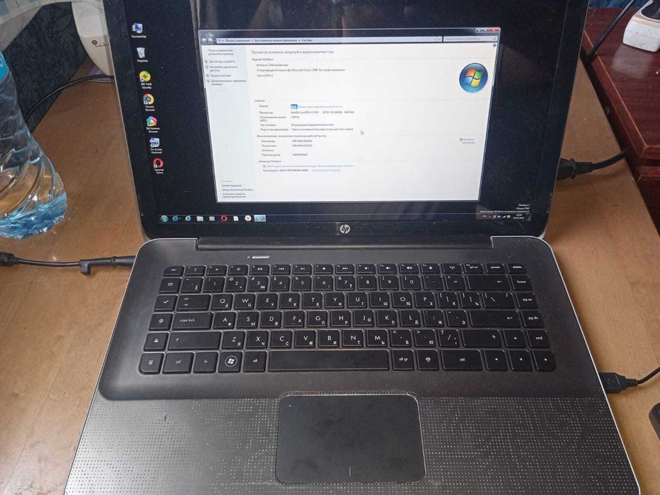 Ноутбук Envy 15, Core i7-1.60GHz