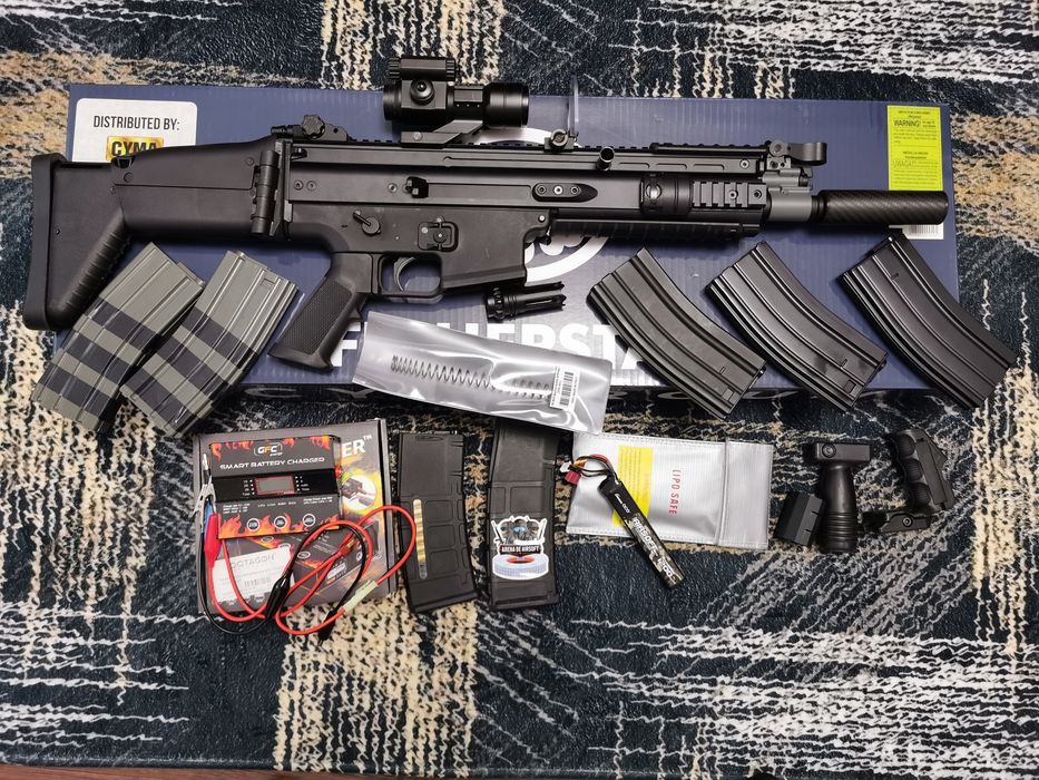 Replica Airsoft Scar Black