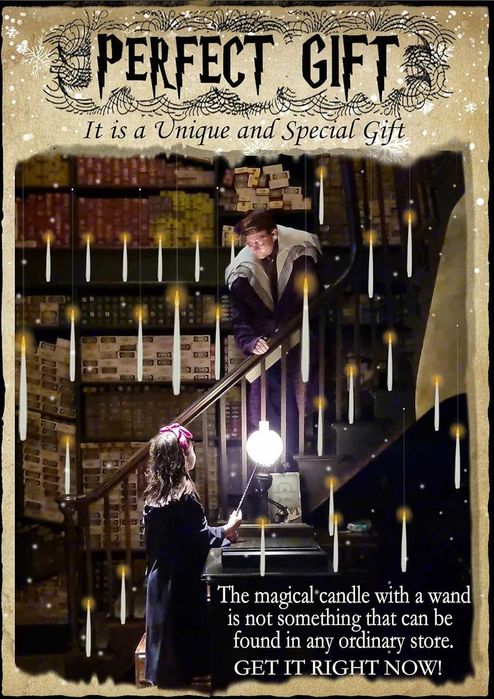 Плаващи свещи с пръчка, 12 бр. магически висящи свещи с 13 AAA батерии