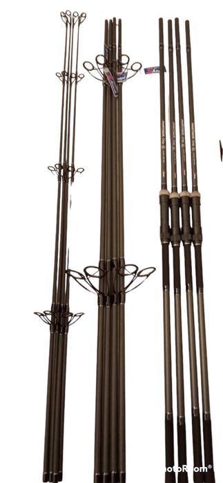 Set 4 lansete Crap Eastshark Partner 3.6 din 3 tronsoane,