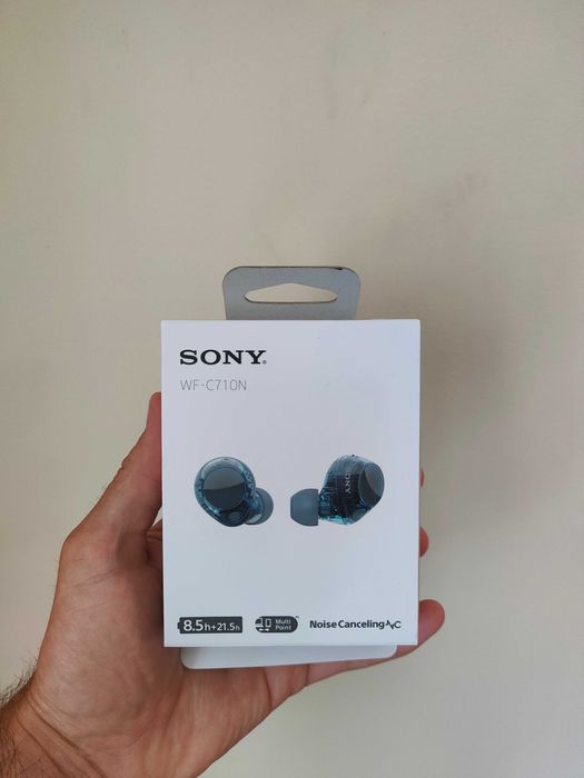 Чисто нови Sony - WF-C710N с 4 години гаранция.