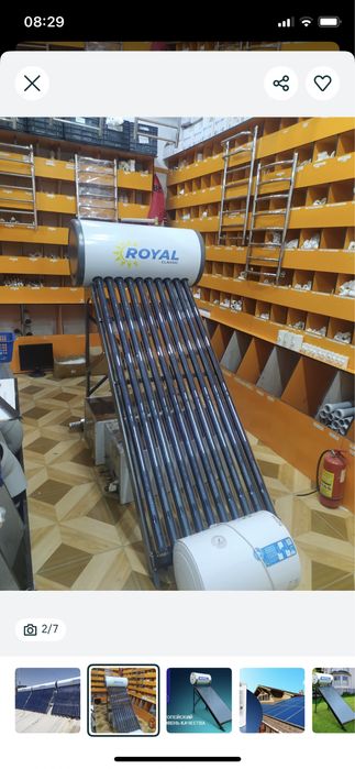 Sotiladi yengi qoyilgan ulanmagan suv solnichni suv isitkich