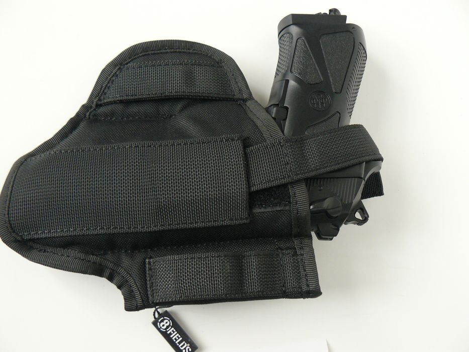 Toc Pistol/Holster Ambidextru Cu Prindere Sold/Curea 8FIELDS Nou,Negru