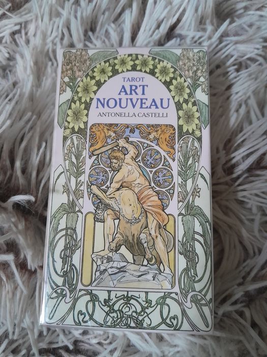 Art Nouveau Carti de Tarot ORIGINAL ed lim imagini superbe-SIGILAT