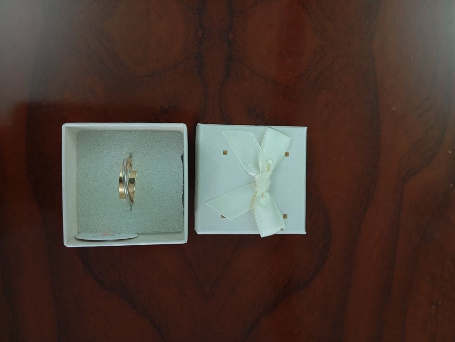 Модное Золотое кольцо 585