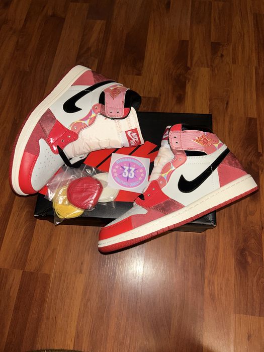 jordan 1 high spiderman