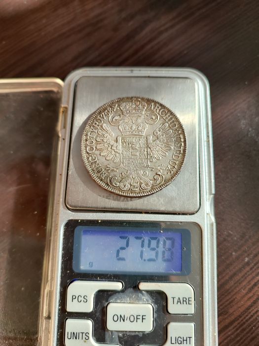 Сребърен талер от 1758 година