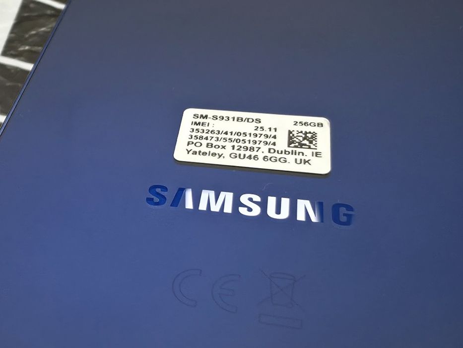 КАТО НОВ 256GB Samsung S25 ЗОРА Гаранция 2028г. Navy | Син