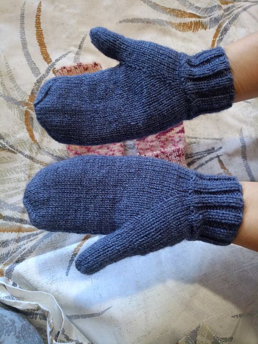 Митенки и варежки взрослые