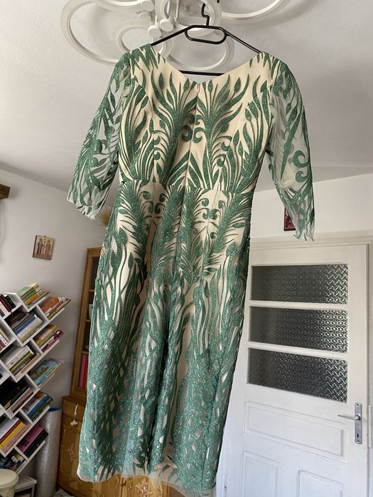 Rochie de nuntă cu sclipici