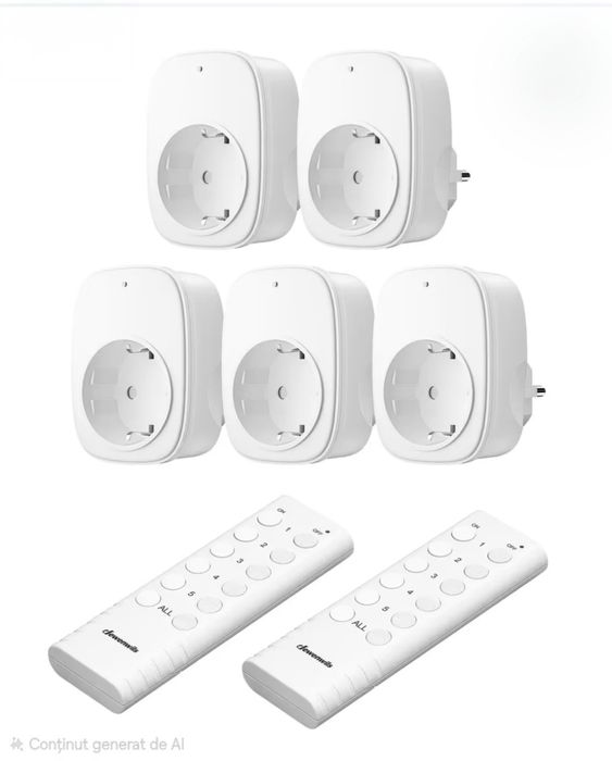 Set de 5 prize ce se controlează din telecomandă