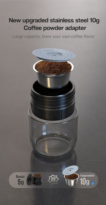 H4A преносима еспресо кафемашина за кола, камион, кемпер. Вносител!