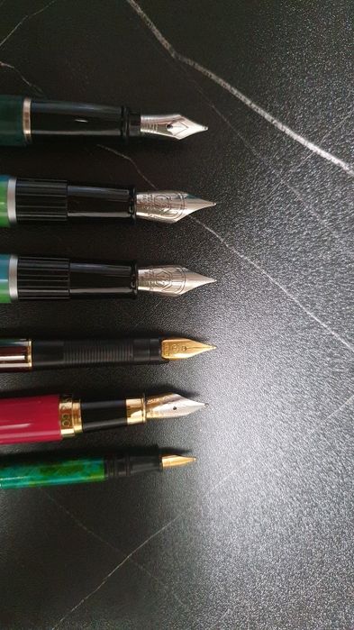 Set 6 stilouri Waterman, Aurora, F.i.l.c.a.o