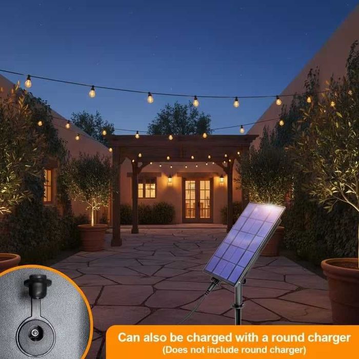 Solar G40 string lights 15.5 meters