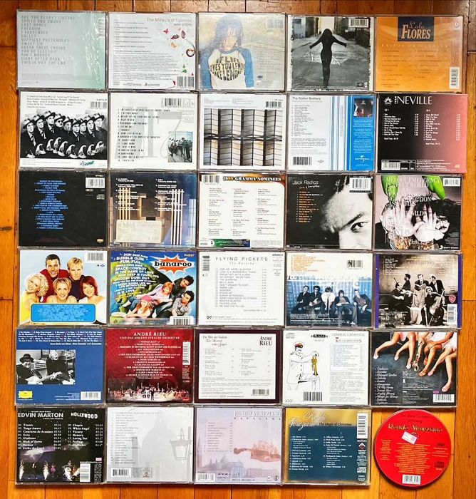 Lot 3 CD orig pop: Level 42, Juanes, Enrique, Brel, Stansfield, Lennox