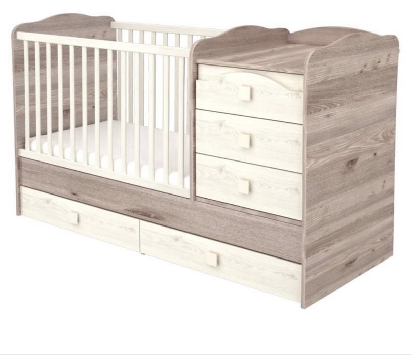 Patut transformabil din lemn