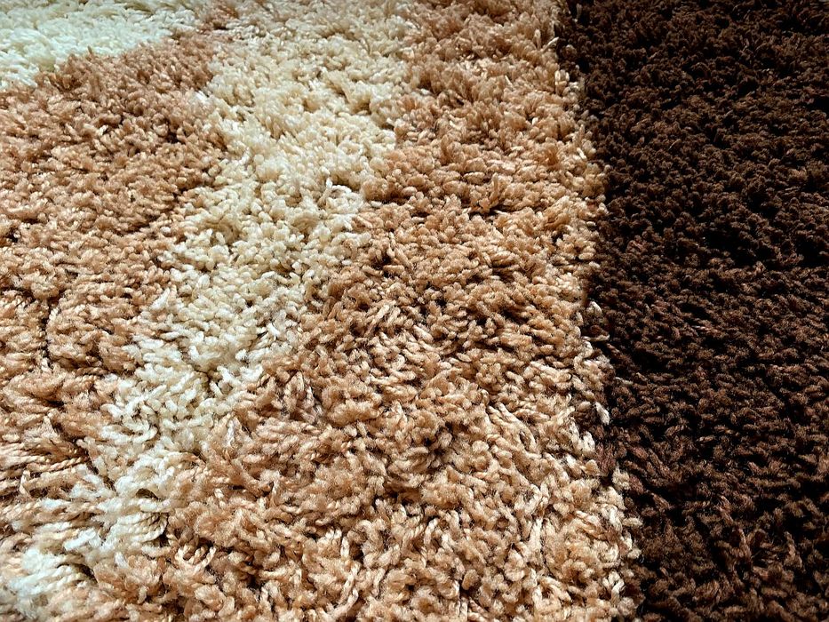 Covor oval material sintetic